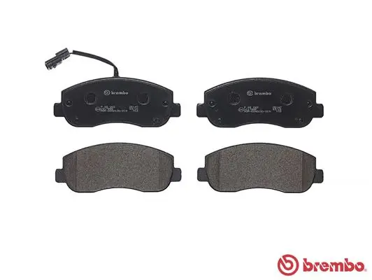 P68062 Brembo Sapatas do freio dianteiras de disco