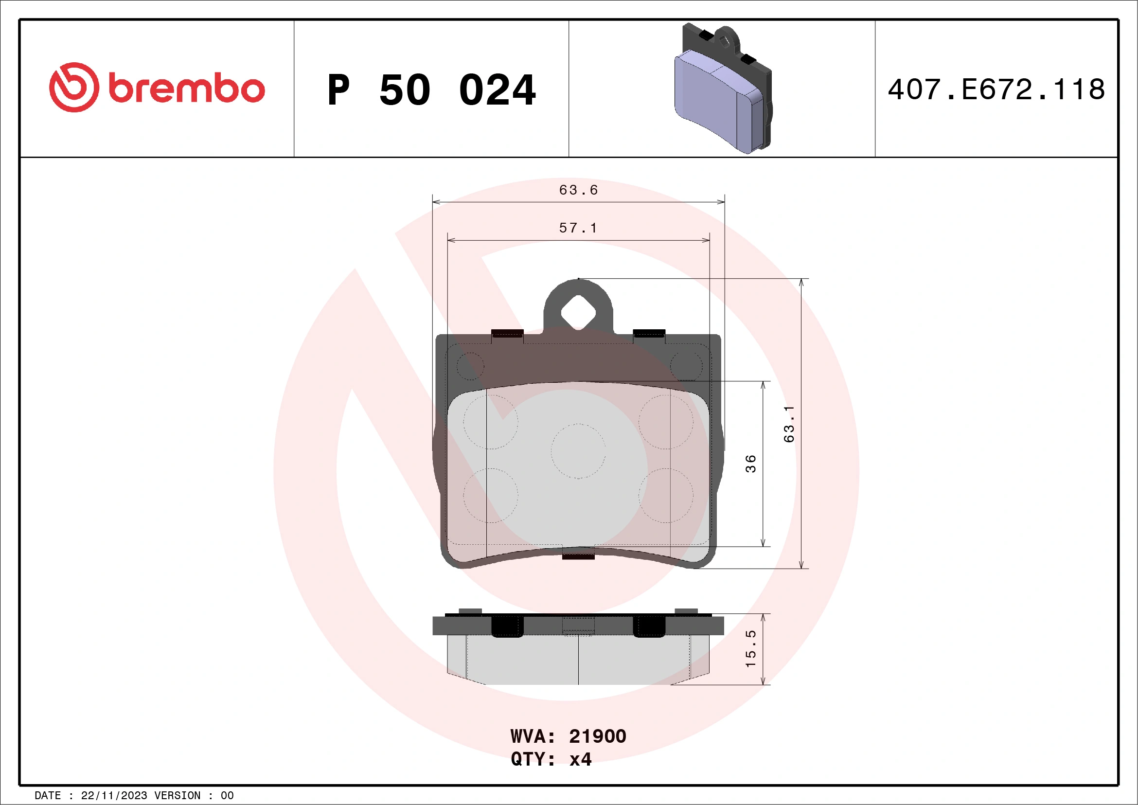 P50024 Brembo