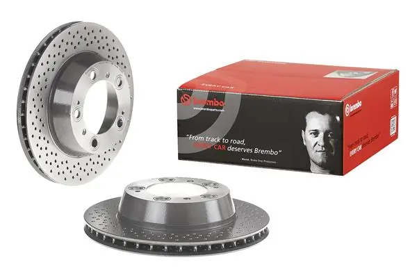 09889021 Brembo Disco do freio traseiro