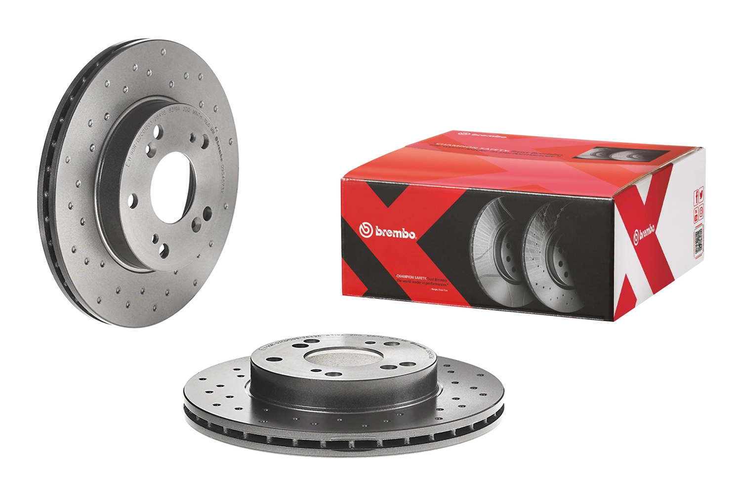 0954573X Brembo Disco do freio dianteiro