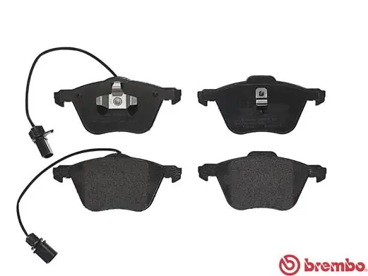 P85061 Brembo Sapatas do freio dianteiras de disco