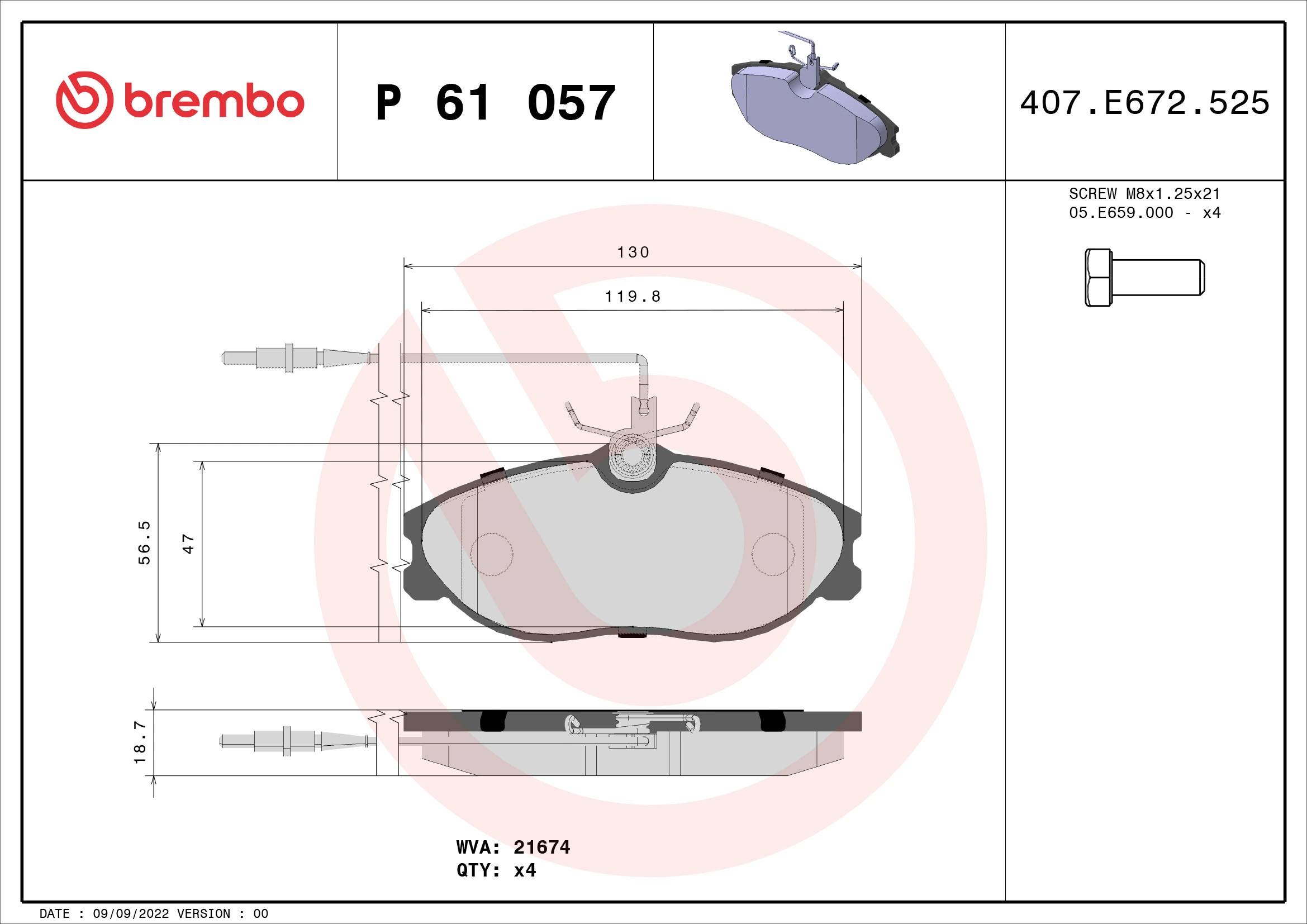 Comprar  607  9D, 9U