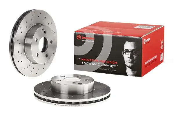 09896920 Brembo Disco do freio traseiro