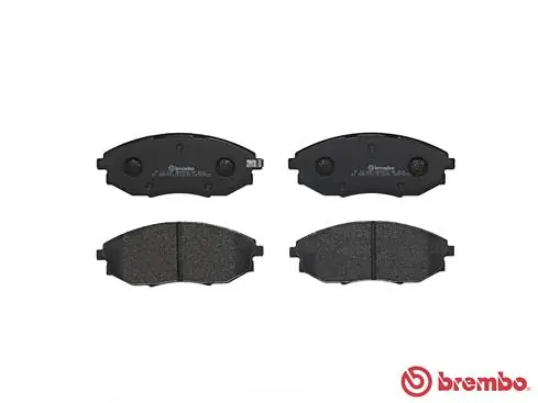 P10007 Brembo Sapatas do freio dianteiras de disco