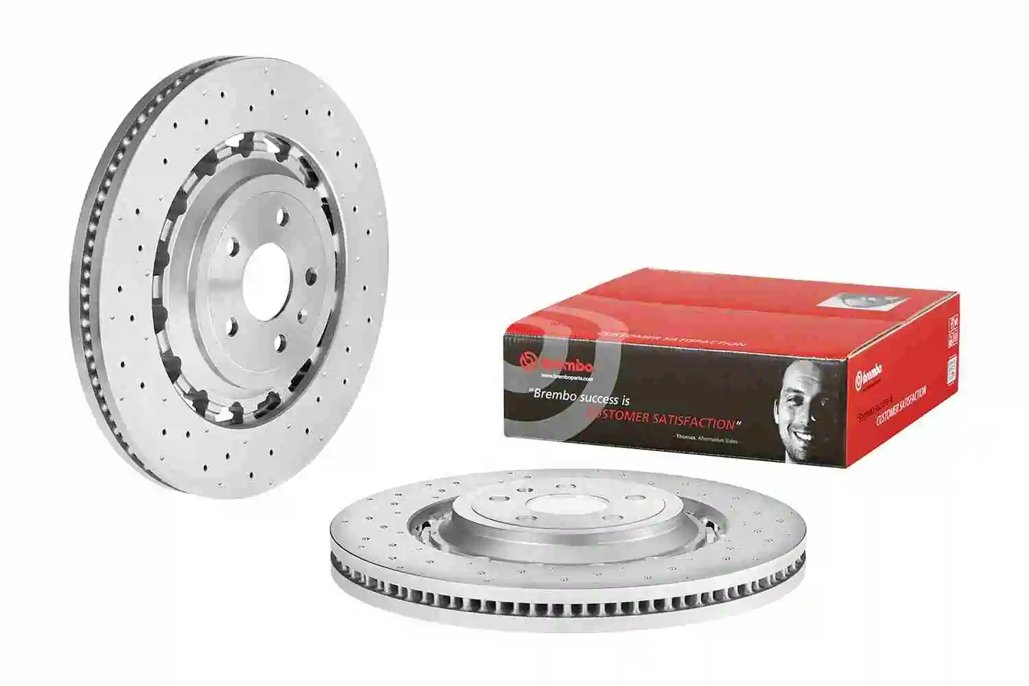 09D17443 Brembo Disco do freio dianteiro