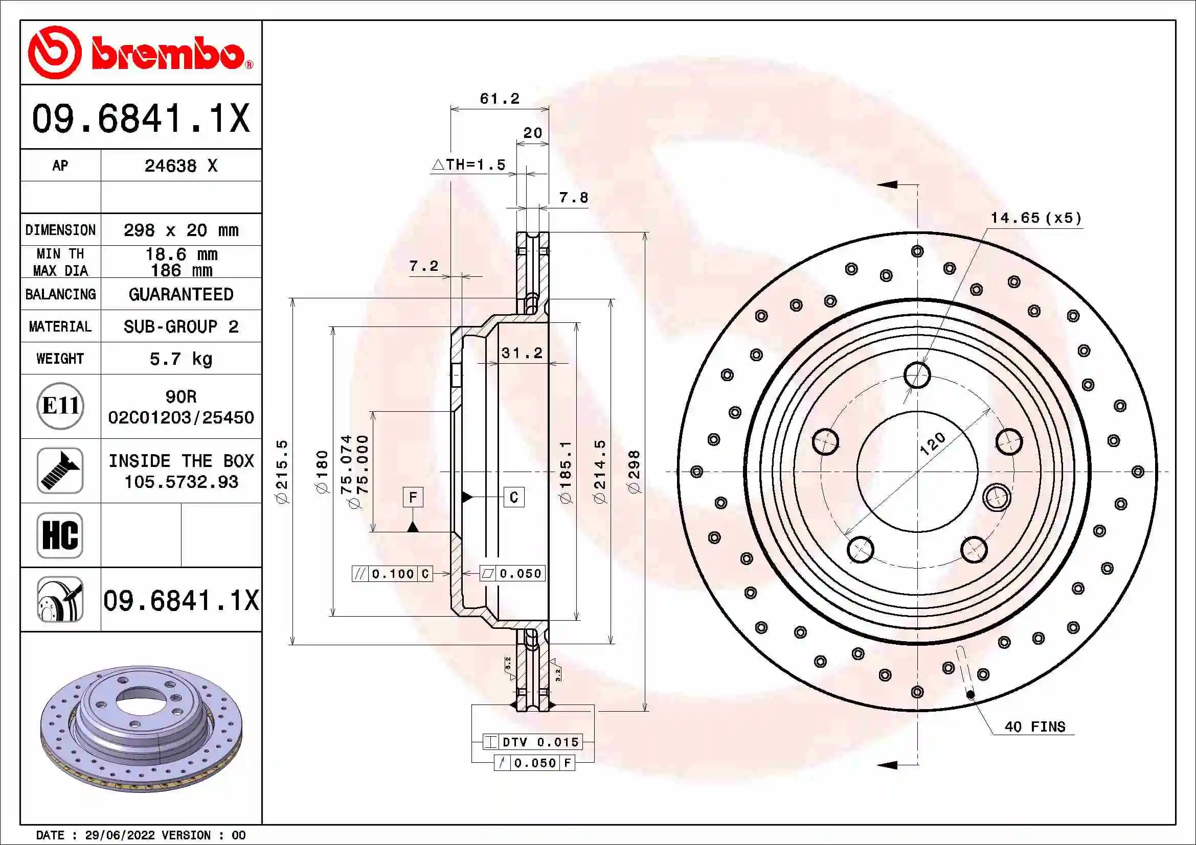 0968411X Brembo