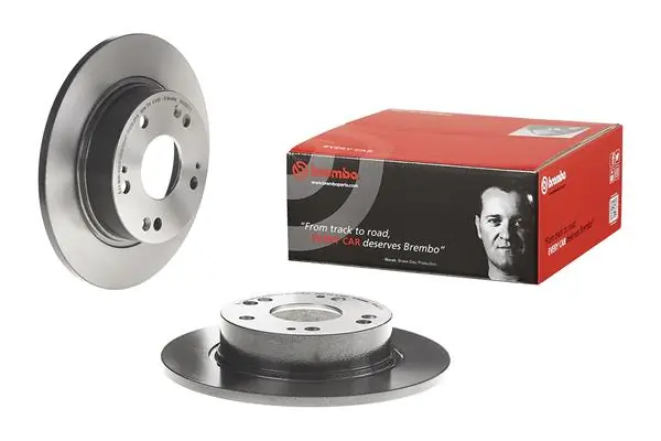 08A32711 Brembo Disco do freio traseiro