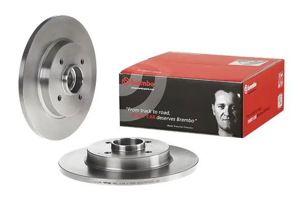 08A72917 Brembo Disco do freio traseiro