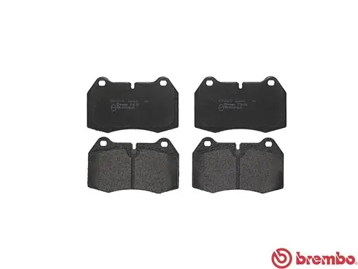 P06018 Brembo Sapatas do freio dianteiras de disco