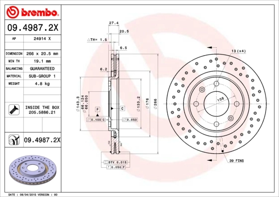 0949872X Brembo