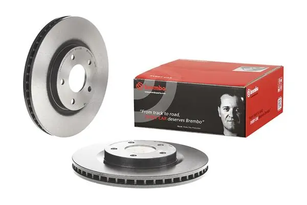 09A71611 Brembo Disco do freio dianteiro