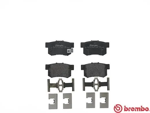 P79027 Brembo Sapatas do freio traseiras de disco