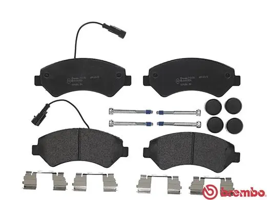 P23136 Brembo Sapatas do freio dianteiras de disco