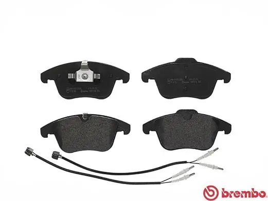P61106 Brembo Sapatas do freio dianteiras de disco