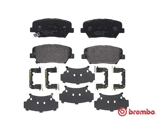 P30070 Brembo Sapatas do freio dianteiras de disco