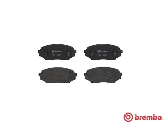 P49017 Brembo Sapatas do freio dianteiras de disco