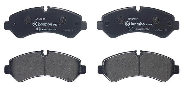 P50150 Brembo Sapatas do freio traseiras de disco