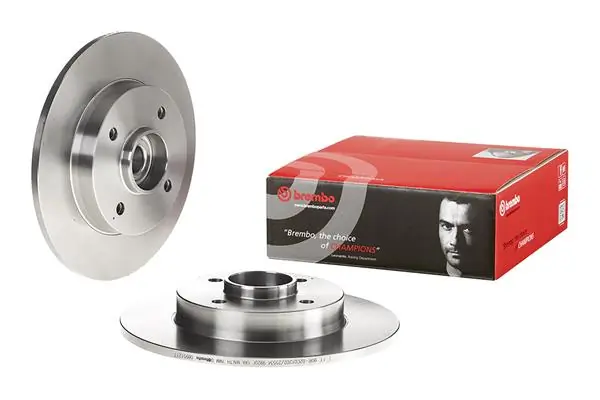 08951217 Brembo Disco do freio traseiro
