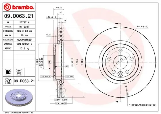 09D06321 Brembo