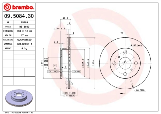 09508430 Brembo