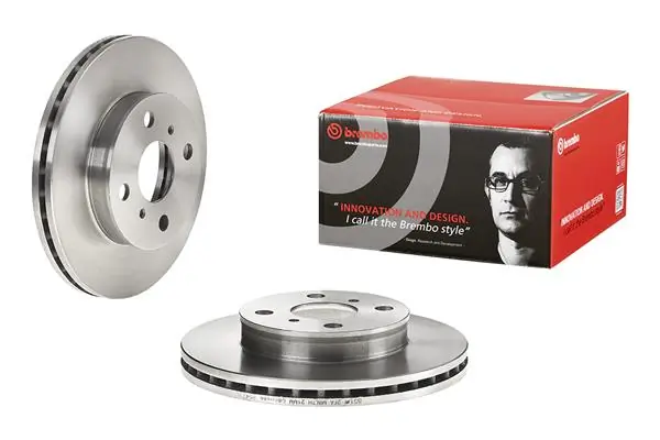 09B54710 Brembo Disco do freio dianteiro