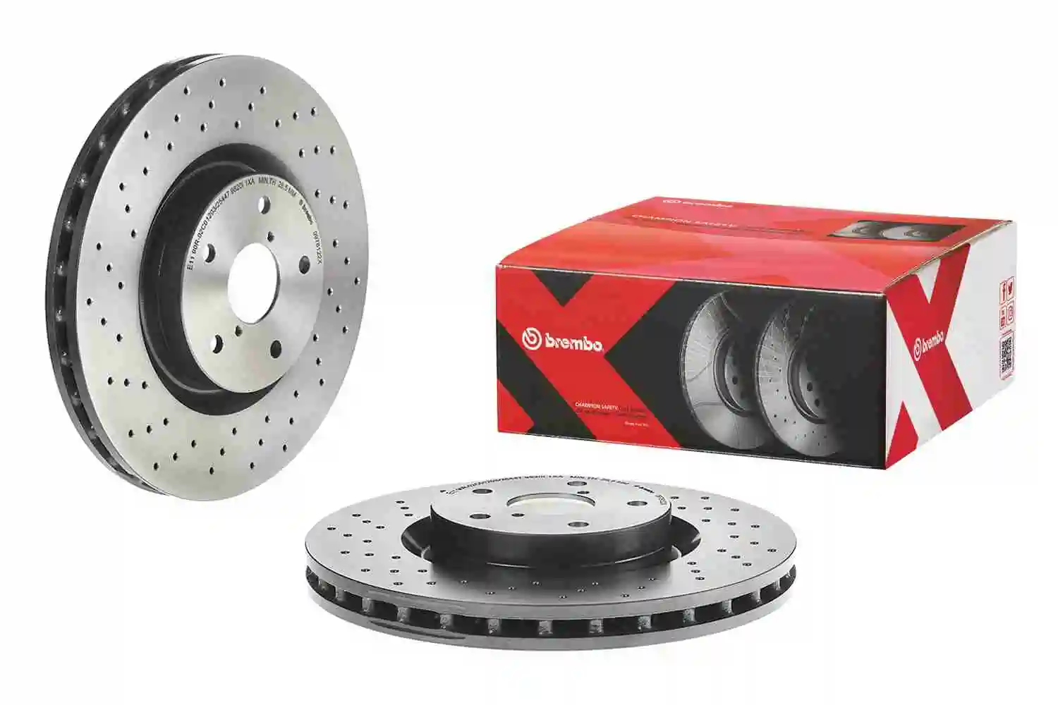 0978122X Brembo Disco do freio dianteiro