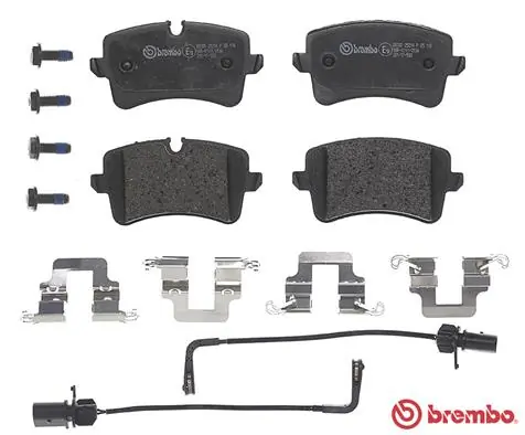 P85118 Brembo Sapatas do freio traseiras de disco