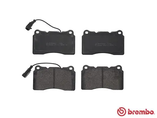 P23154 Brembo Sapatas do freio dianteiras de disco