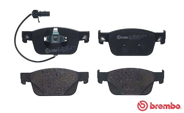 P85153 Brembo Sapatas do freio dianteiras de disco