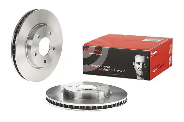 09B64710 Brembo Disco do freio dianteiro