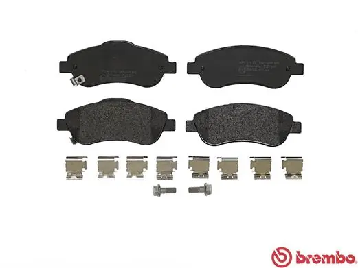 P28045 Brembo Sapatas do freio dianteiras de disco