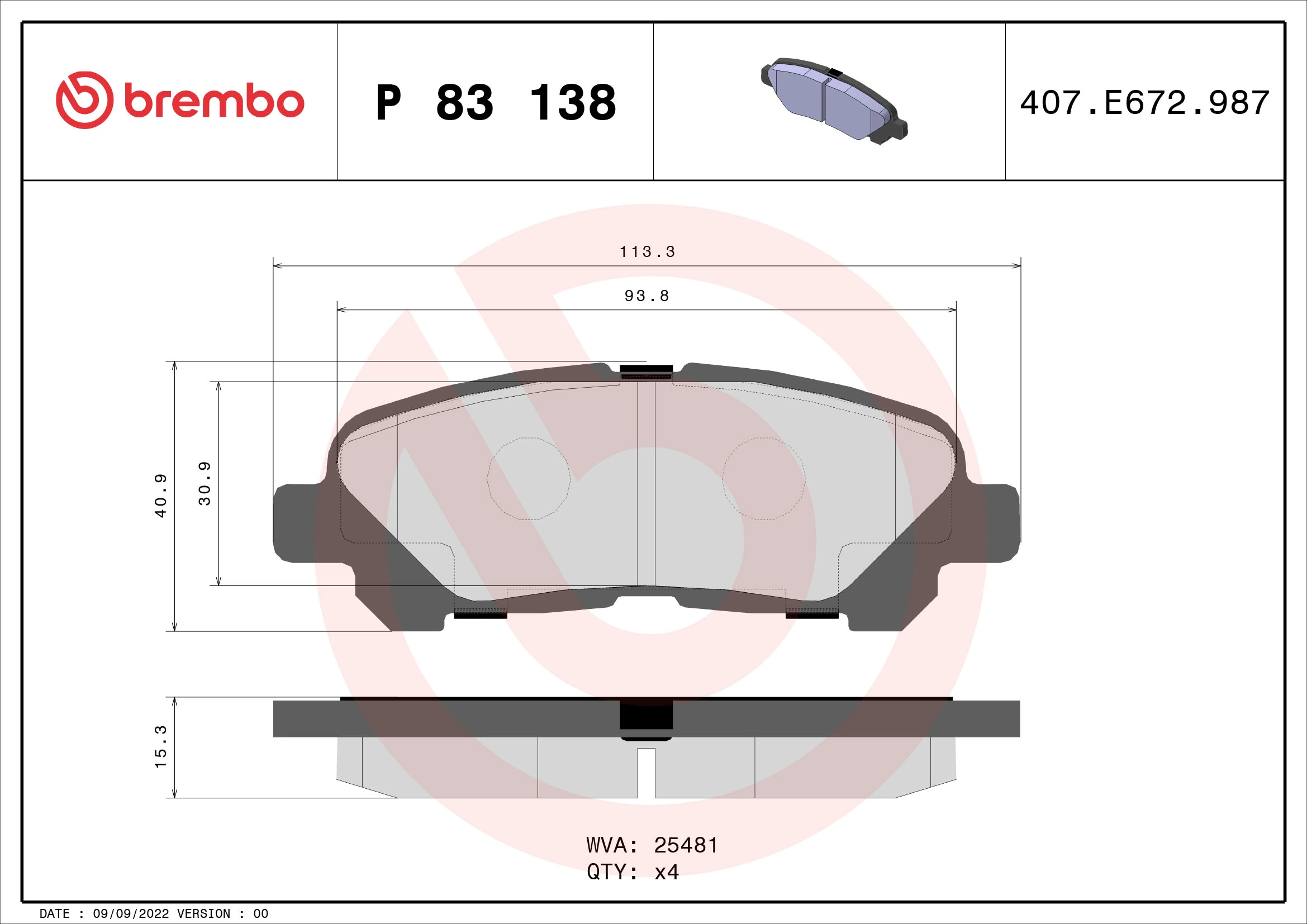 P83138 Brembo