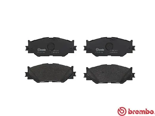 P83074 Brembo Sapatas do freio dianteiras de disco