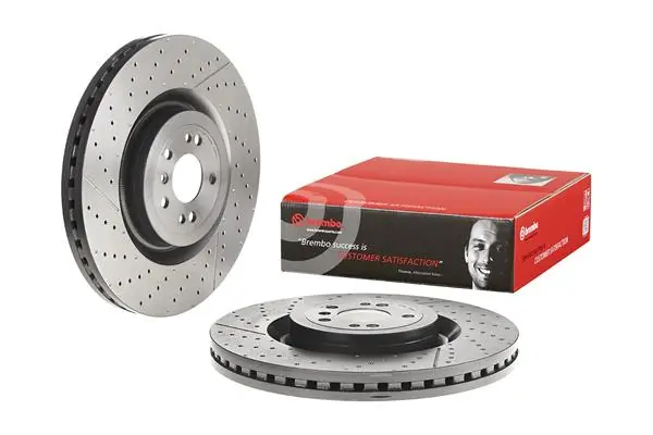 09B80511 Brembo Disco do freio dianteiro