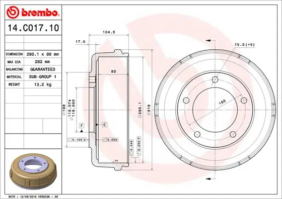 14C01710 Brembo