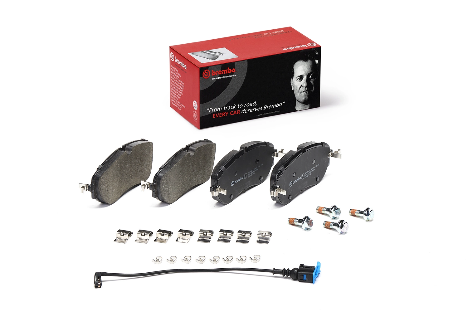 P85194 Brembo Sapatas do freio dianteiras de disco