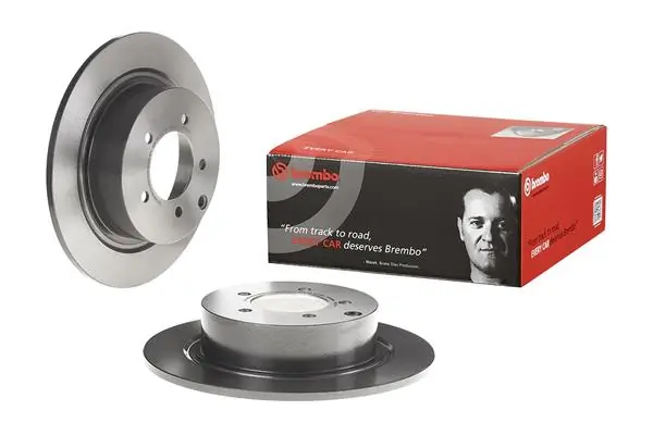 08C24711 Brembo Disco do freio traseiro