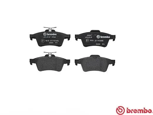 P59042 Brembo Sapatas do freio traseiras de disco