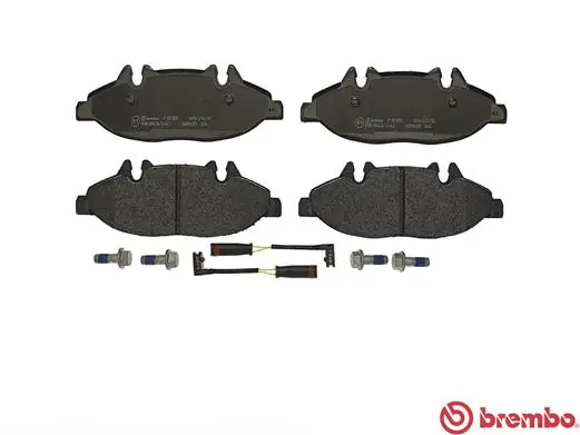 P50050 Brembo Sapatas do freio dianteiras de disco