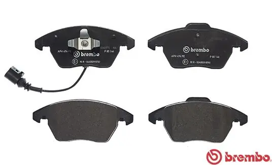 P85146 Brembo Sapatas do freio dianteiras de disco
