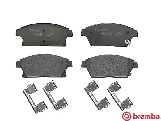 P59077 Brembo Sapatas do freio dianteiras de disco