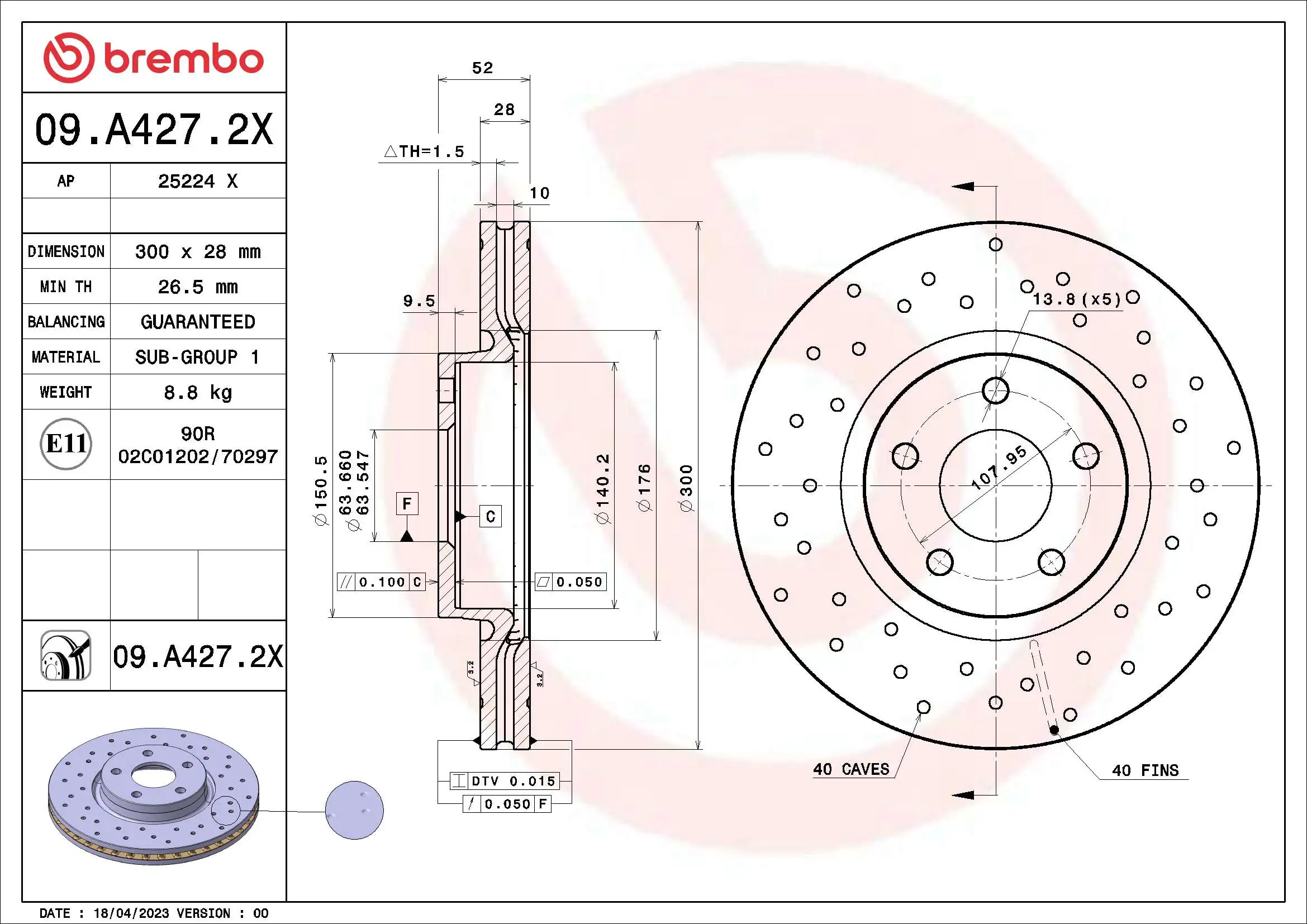 09A4272X Brembo