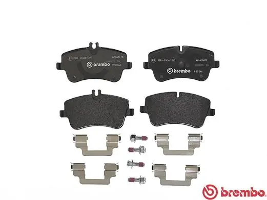 P50046 Brembo Sapatas do freio dianteiras de disco