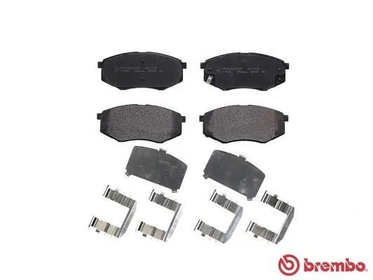 P30055 Brembo Sapatas do freio dianteiras de disco