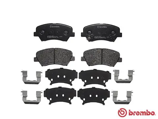 P30073 Brembo Sapatas do freio dianteiras de disco