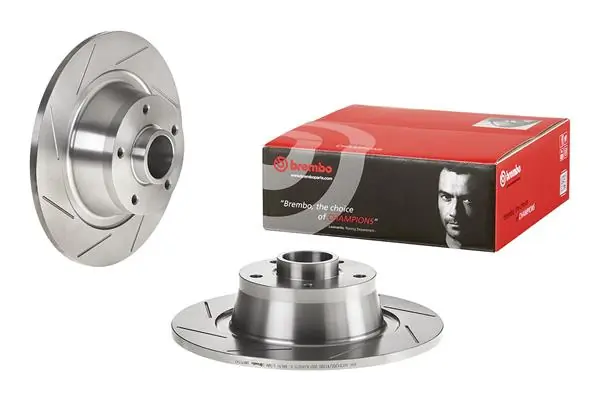 08A75347 Brembo Disco do freio traseiro