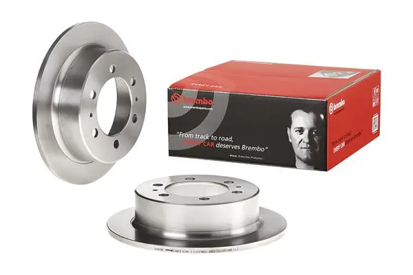 08A32910 Brembo Disco do freio traseiro