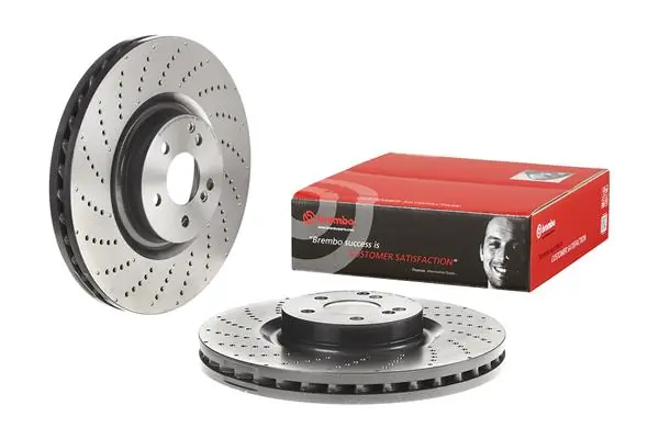 09B76951 Brembo Disco do freio dianteiro