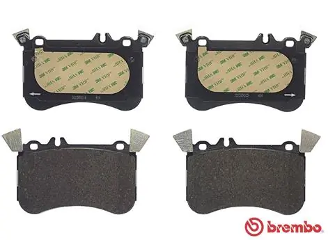 P50121 Brembo Sapatas do freio dianteiras de disco