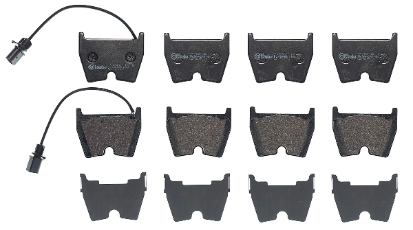 P85132 Brembo Sapatas do freio dianteiras de disco